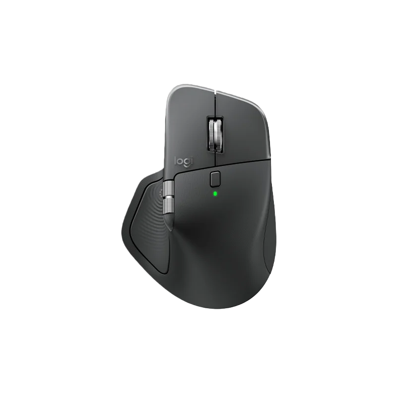 Logitech MX Master 4 Haptic Feedback Actions Ring MagSpeed 8000DPI Ergonomic Wireless Bluetooth Mouse 70-Day Battery