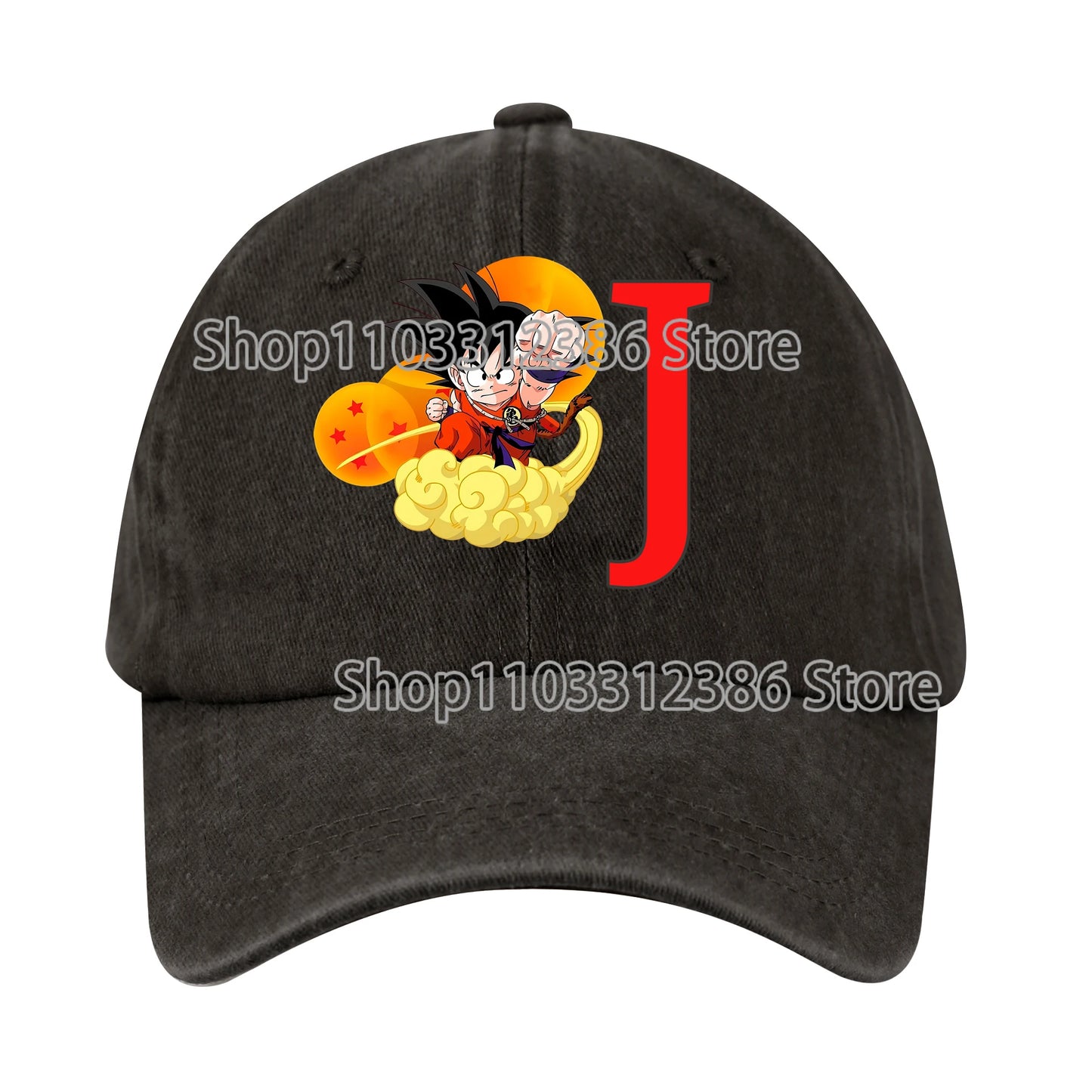 Dragons Ball Baseball Cap Men Casual Daily Outdoor Sunshade Hats Washable Anime Pattern Duck Tongue Hat Children Birthday Gift