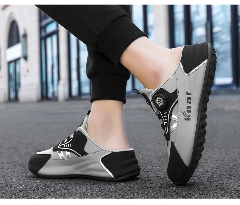 Brand protection 2026 new men's lightweight non-slip breathable wear-resistant running sports fashion versatile casual shoes