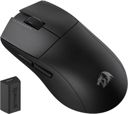 Redragon M916 PRO 3-tilainen langaton pelihiiri, Hype-Speed 4K -kyselytaajuus, 49G ultrakevyt 26K DPI -pelihiiri
