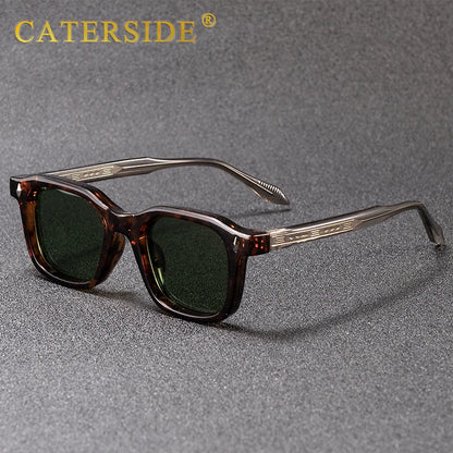 CATERSIDE Fashion Simple Men Sunglasses High Quality Brand Design Sun Glasses Women Outdoor Party Vacation Travel Eyeglasses