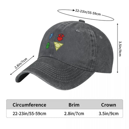 Twilight Imperium 4th Edition Technology Symbols Pixel Art (Square) Baseball Cap Golf Wear Kids Hat Golf Woman Hats Men's