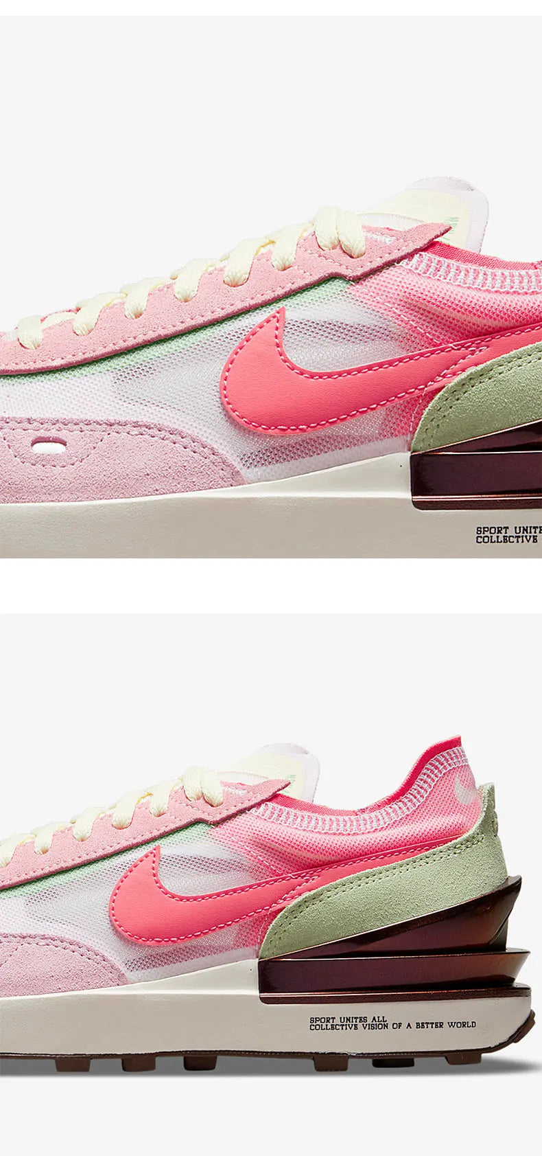 Nike Genuine WAFFLE ONE Women's Comfortable Running Shoes DM5452-161