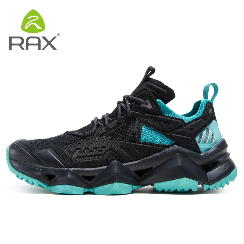 RAX chaussures de course hommes et femmes chaussures de Sport en plein Air respirant léger baskets Air Mesh supérieur anti-dérapant semelle extérieure en caoutchouc naturel