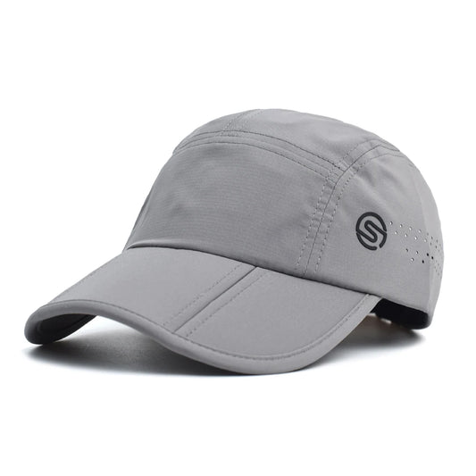 Spring Summer Outdoor Foldable Sport Breathable Baseball Cap Men Women Soft Dad Hat Adjustable Casual Trucker Style Low Profile
