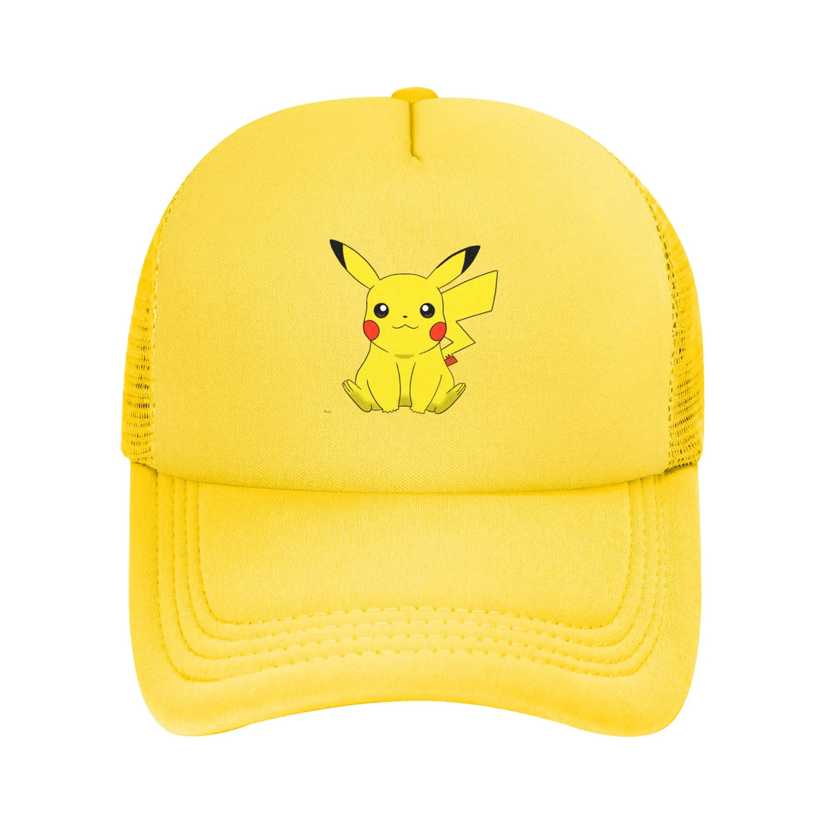 Καπέλα Trucker Pikachu Pokemoned Anime, Καπέλα Unisex, Καπέλα Trucker, Καπέλα αγώνων, Ρυθμιζόμενα καπέλα μπέιζμπολ από πολυεστέρα με πλέγμα, Καλοκαίρι