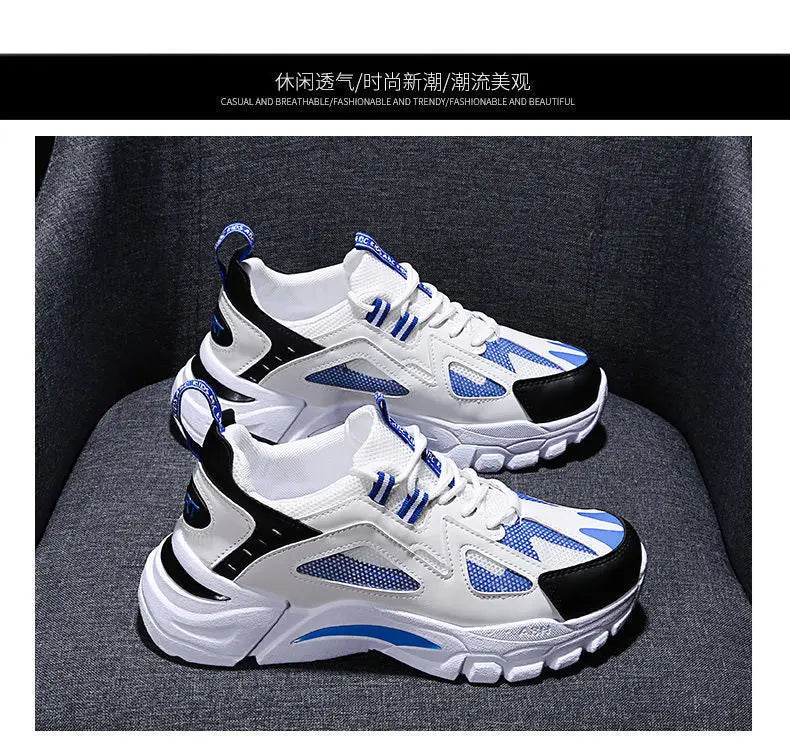 Nuove scarpe casual da uomo per l’outdoor, scarpe sportive alla moda, leggere, comode e traspiranti