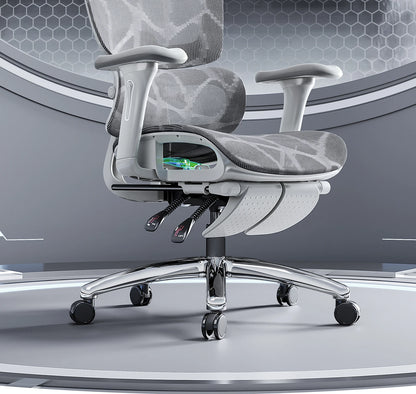 Ergonomic Office Chair Comfortable Long Sitting Home Gaming Computer Recliner Nap Chair Adjustable Height Lumbar Support Swivel