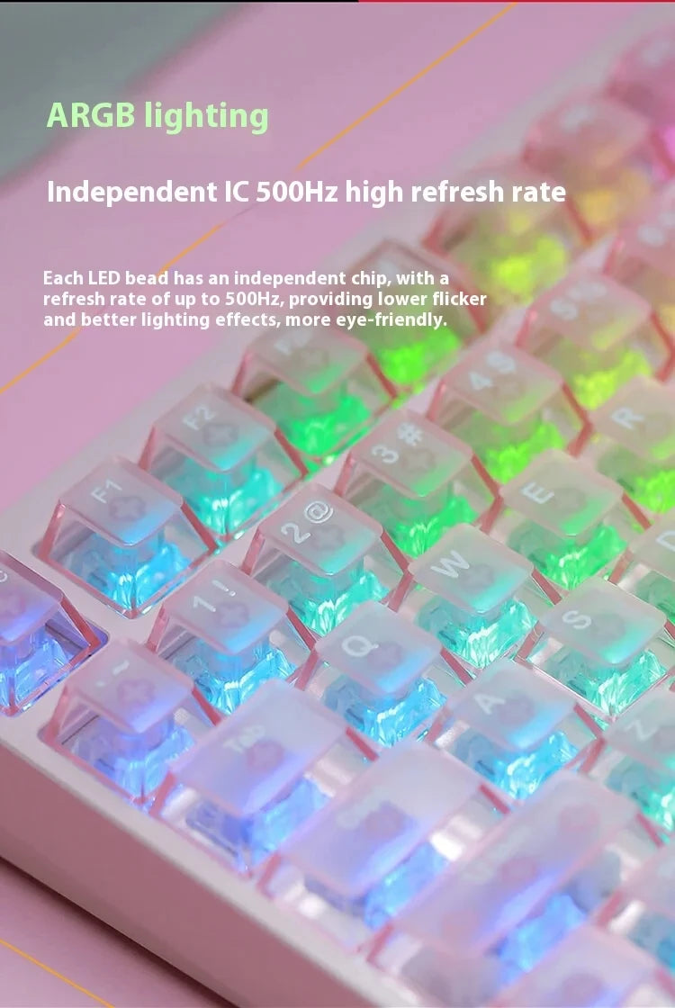 IROK MG75 Pro MG75 Max Aluminum Magnetic Gaming Computer Mechanical Keyboard 75% Rapid Trigger 8K RGB Hotswap Gamer Keyboard