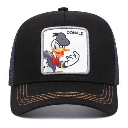 High Quality Brand Anime Cartoon Snapback Cotton Baseball Cap Men Women Hip Hop Dad Mesh Hat Trucker Hat Dropshipping