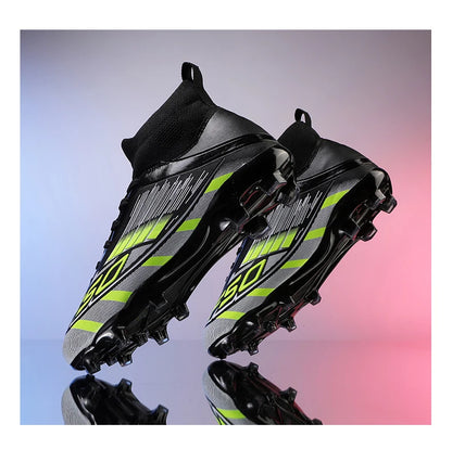New Men Football Boots Non-Slip Boys Grass Cleats High-quality Match Soccer Shoes Hot-selling Sneakers Outdoor High-top Light