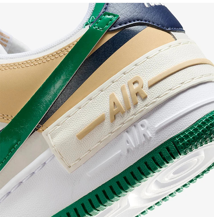 Nike genuine AF1 Shadow women's thick soled wear-resistant casual sports shoes DZ1847-102