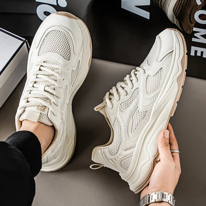 Zapatillas casuales rápidas para hombre, primavera/verano, suela blanda antideslizante, transpirables, para running al aire libre, moda juvenil, zapatillas deportivas Joker