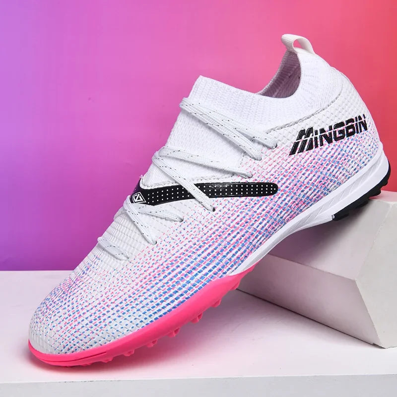 New Men Football Boots Professional Soccer Shoes Cleats Futsal Women Unisex Ultralight Hot Sale High-quality TF/FG Sneakers