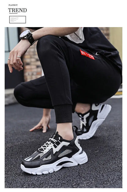 Nuove scarpe casual da uomo per l’outdoor, scarpe sportive alla moda, leggere, comode e traspiranti