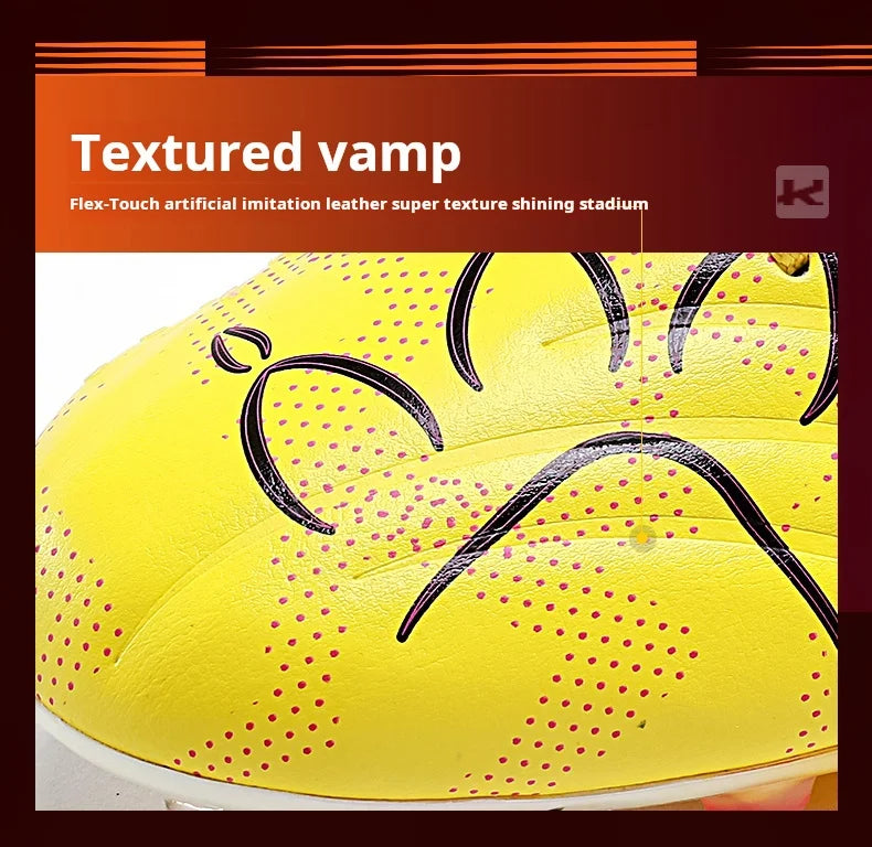 Kelme High-End Football Shoes Short Nail Anti-Slip Football Boots Artificial Grass Cushioning Training MG Football Shoes