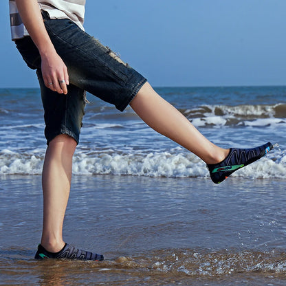Aqua-schoenen, sneldrogende strand- en waterschoenen, unisex zwem-aquaslippers, barefoot-surfschoenen, Upstream-sneakers, lichte zomersokken voor buiten