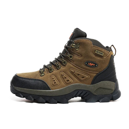 ΠΑΠΟΥΤΣΙΑ PLUS SIZE Unisex High-Top Adventure Sneakers Ανθεκτικά με καλή πρόσφυση, αντιολισθητικά, με κορδόνια, άνετα, ιδανικά για πεζοπορία στην ύπαιθρο, ανδρικά υποδήματα
