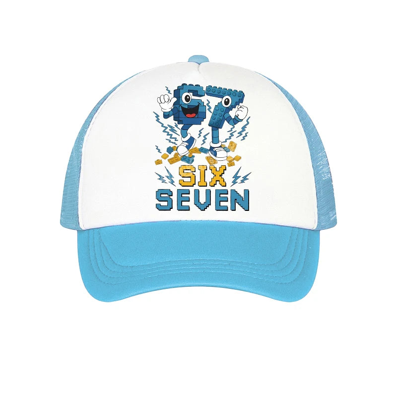 Steal A Brainrot 67 Baseball Cap Game Character Print Sun Hat Kids Adult Adjustable Peaked Caps Anime Fashion Summer Casual Hats