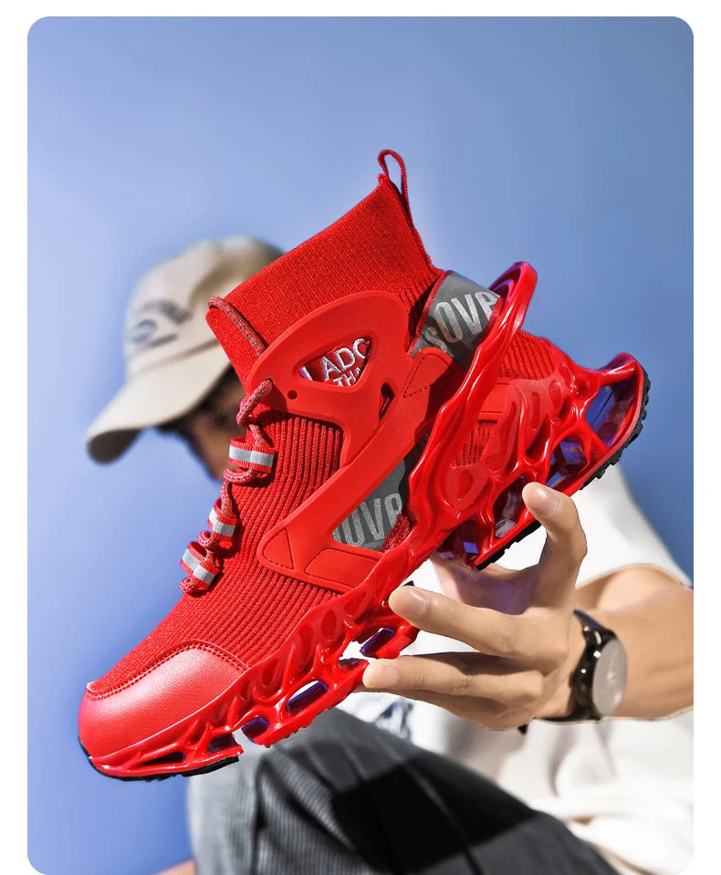Chaussure Homme Chaussures de course respirantes pour hommes, baskets décontractées pour hommes, chaussures de tennis pour hommes, entraîneur de course, mocassins à la mode, luxe