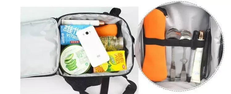 Beliebte Fortnite-Kinder-Isoliertasche mit großem Fassungsvermögen für Jungen und Mädchen, wiederverwendbare Thermo-Kühltasche für Schüler und Outdoor-Lunchbox