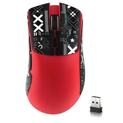 ATTACK SHARK R1 2.4G USB Wireless Bluetooth Gaming Mouse 18K DPI PAW3311 Tri-Mode Connectivity 59g Lightweight For PC Laptop Mac