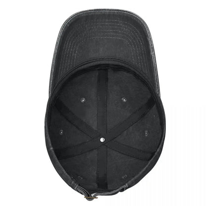 Nasdaq Logo, Knitted Texture demin Trucker Hat Lightweight Men's Cap Cap Man Summer