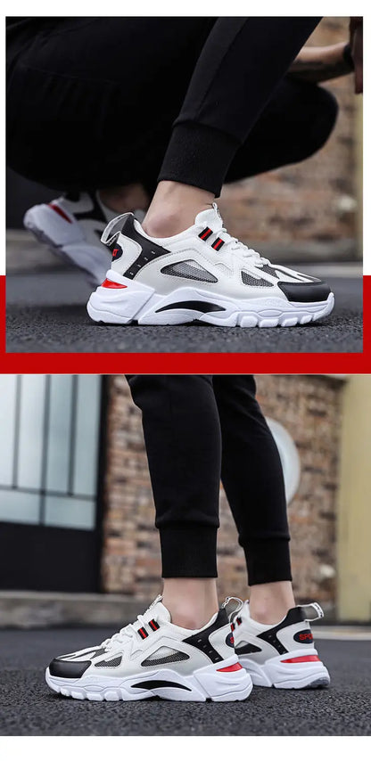 Nuove scarpe casual da uomo per l’outdoor, scarpe sportive alla moda, leggere, comode e traspiranti