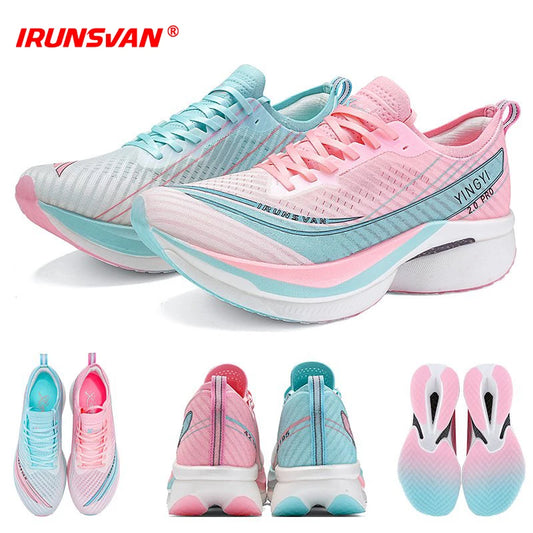 2025 IRUNSVAN SHADOW WING 2.0 PRO Marathon Air Cushion Sports Running Shoes, Carbon Plate Trail Running Shoes, Lightweight Sneakers