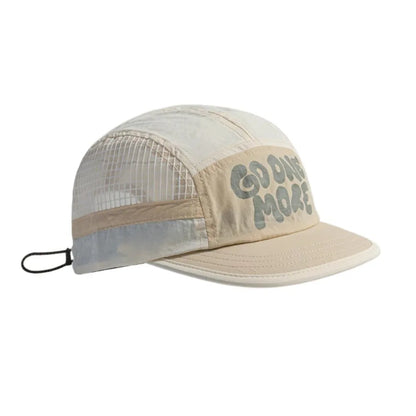 Soft Brim Quick-drying Baseball Cap Retro 5-panel Sun Protection Breathable Hat Casual Hip-hop Hat Mesh Running Caps