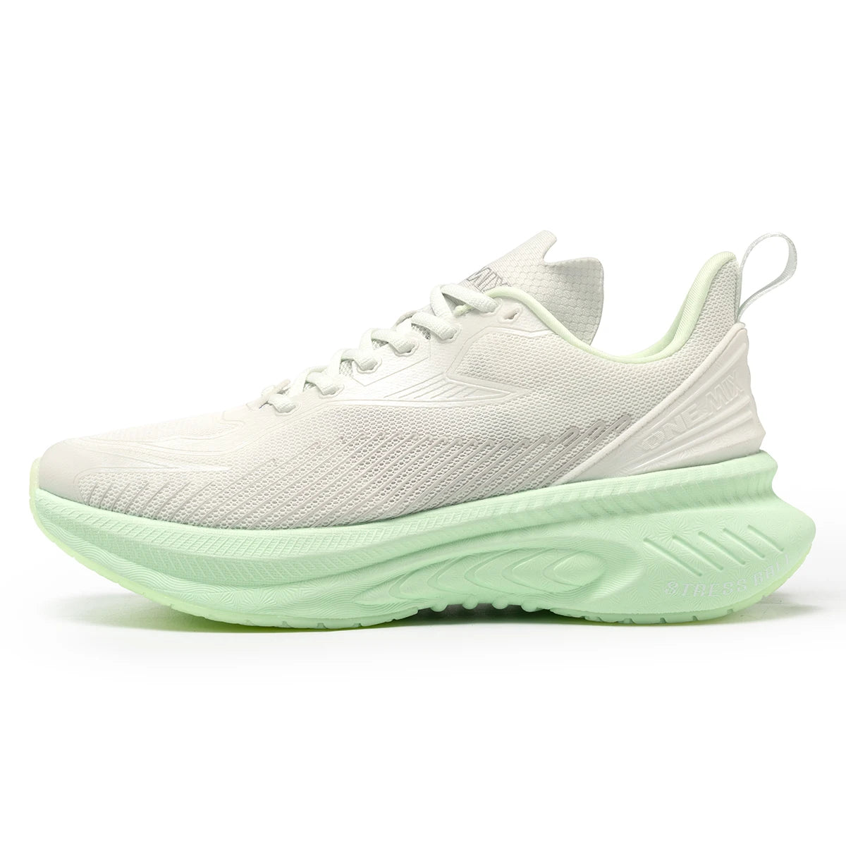 Onemix New Original Men Running Sports Shoes Shock Absorption Soft Lightweight Breathable Mesh Non-slip Cushioning Sneakers