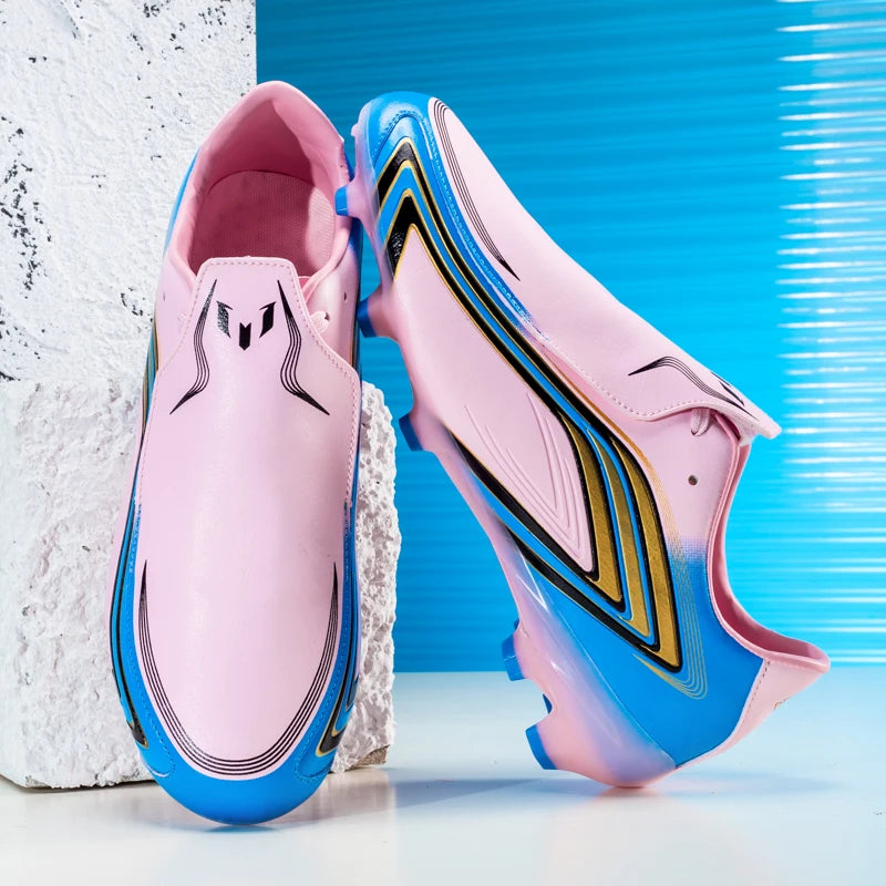 Chaussures de football pour hommes, crampons antidérapants, idéales pour l'entraînement sur gazon et les matchs quotidiens, parfaites pour l'exercice et le football, Chuteira Campo