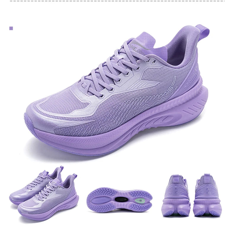 Onemix New Original Men Running Sports Shoes Shock Absorption Soft Lightweight Breathable Mesh Non-slip Cushioning Sneakers