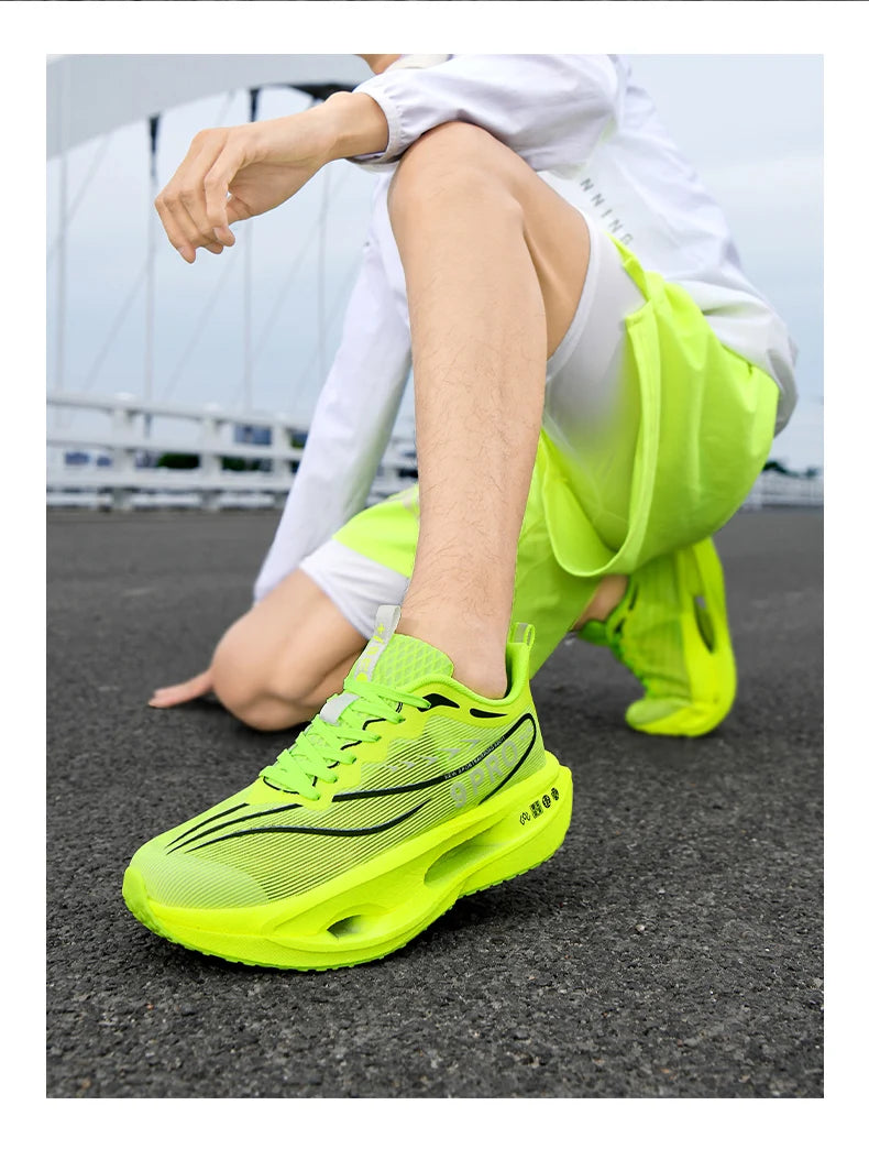 Baskets de marathon respirantes pour hommes - Chaussures de basket-ball tendance - Chaussures de marche pour homme - Baskets décontractées pour femme - Légères