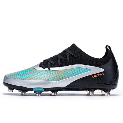 Men Soccer Cleats Breathable Lightweight Football Boots Anti-Slip Training Shoes Outdoor Sport Sneakers