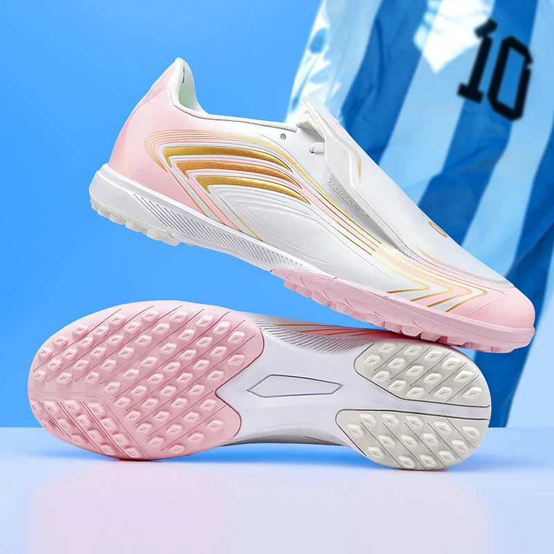 Nouvelles chaussures de football pour hommes TF/FG, chaussures de soccer professionnelles de haute qualité, chaussures de futsal unisexes, crampons ultralégers, baskets, Chuteira Campo