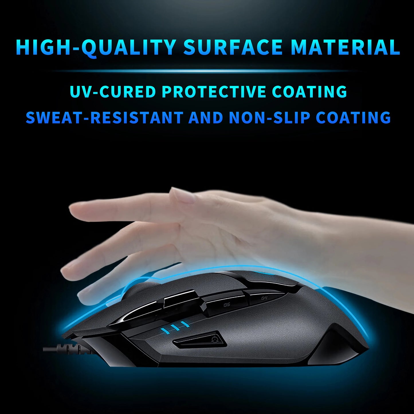 Logitech (G) G402 Gaming Mouse Wired Mouse E-sports Mechanical Macro Programming Mouse CSGO Chicken Dinner Computer Competitive
