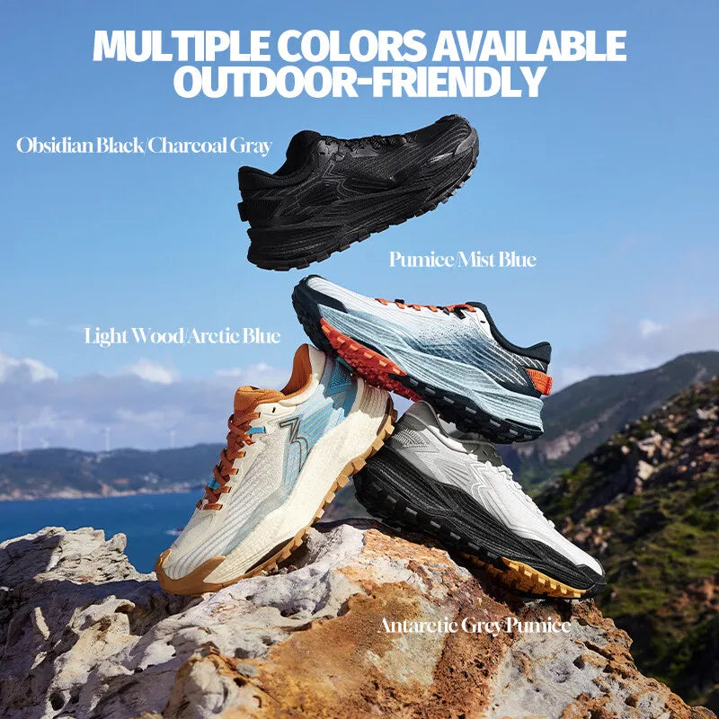 361 Degrees WUXIA 2.0 Lightweight Soft Airy Rebound Cushioning Non-Slip Outdoor Hiking Versatile Sneaker Male 672542201