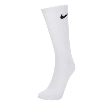 Nike (Nike) Men's and Women's Socks, Breathable, Sweat-Absorbent Sports Socks, Basketball Socks, Fashionable and Versatile Casual Socks (3 Pairs) Sx7676-902