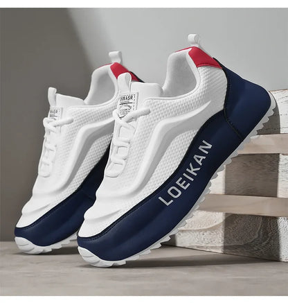 Sapatilhas de Caminhada e Corrida para Homem, Casuais, Leves, para Ténis, Desportivas, Respiráveis, Nova Moda, Tamanho Grande 47