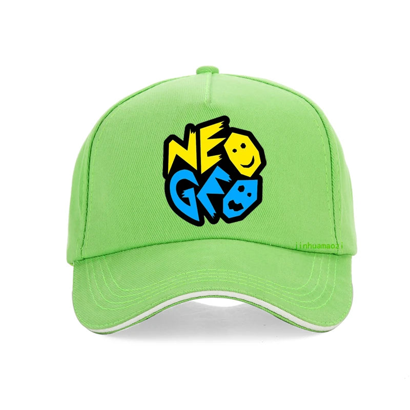 Neo Geo SNK Retro Video Game Console Inspired Men baseball cap Man women Cool Adjustable Summer Neo Geo MVS Hats