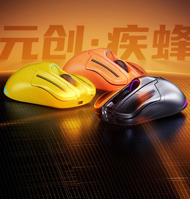INPHIC Super Racing Car Series Wireless Bluetooth Gaming Mouse 500mA Battery Level Display Light Effect Customization