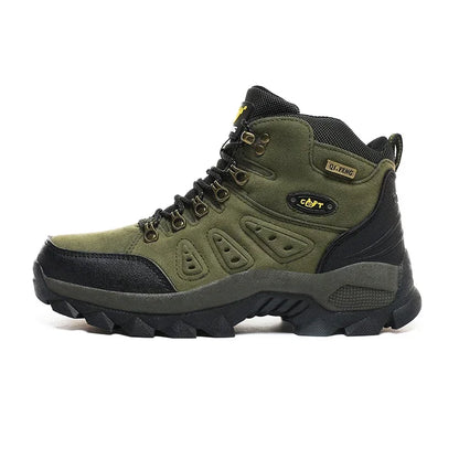 ΠΑΠΟΥΤΣΙΑ PLUS SIZE Unisex High-Top Adventure Sneakers Ανθεκτικά με καλή πρόσφυση, αντιολισθητικά, με κορδόνια, άνετα, ιδανικά για πεζοπορία στην ύπαιθρο, ανδρικά υποδήματα