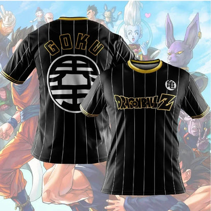 Trička Dragon Ball Z Dětská trička Pánská trička Pánská trička ve stylu Harajuku Trendové oblečení s motivem Goku Anime trička Streetwear