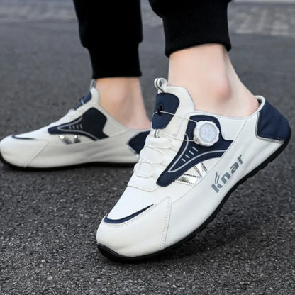 Platform Sneakers with Breathable Trendy Mesh for Summer, New Men's Sports and Leisure Shoes in Large Sizes 39-48