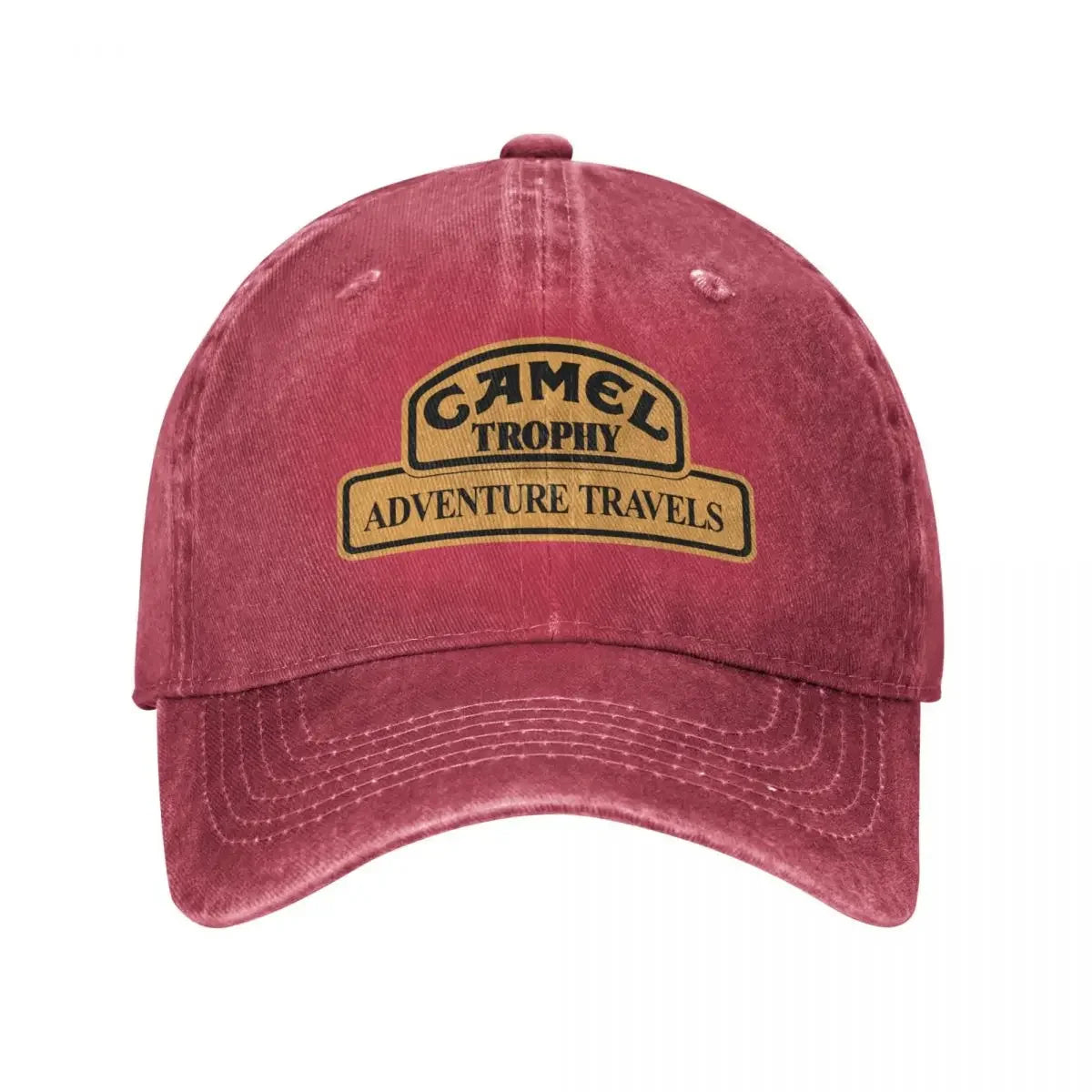 Ρετρό καπέλο μπέιζμπολ Camel Trophy Racing για άνδρες και γυναίκες, από φθαρμένο τζιν, με κούμπωμα, για υπαίθριες δραστηριότητες το καλοκαίρι, χωρίς δομή, μαλακό καπέλο