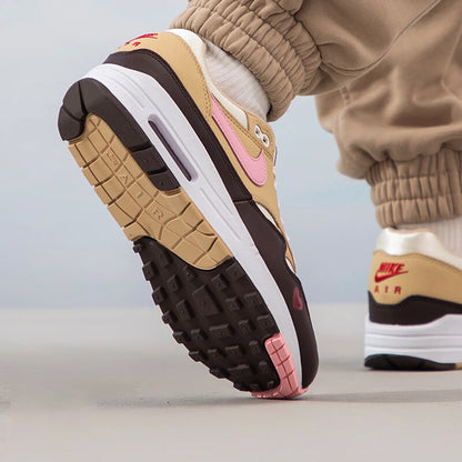 Nike Official Authentic Air Max 1 87 Women's Minimalist Sporty Casual Sneakers FZ4346-200