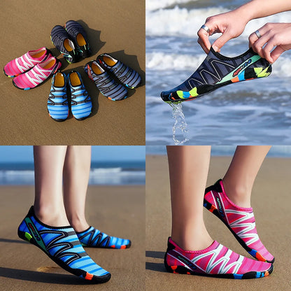 Aqua-schoenen, sneldrogende strand- en waterschoenen, unisex zwem-aquaslippers, barefoot-surfschoenen, Upstream-sneakers, lichte zomersokken voor buiten