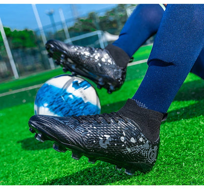 Botas de fútbol de alta calidad para hombre, zapatillas de fútbol para niños y adolescentes, botas de fútbol para niños, zapatillas deportivas unisex de fútbol