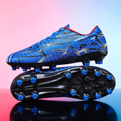 Nouveaux hommes chaussures de Football Sport formation bottes de Football doux ultraléger respirant professionnel baskets unisexe herbe crampons Match